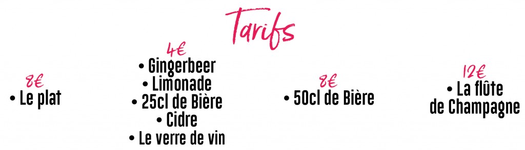 prix Menu CEFF 2023